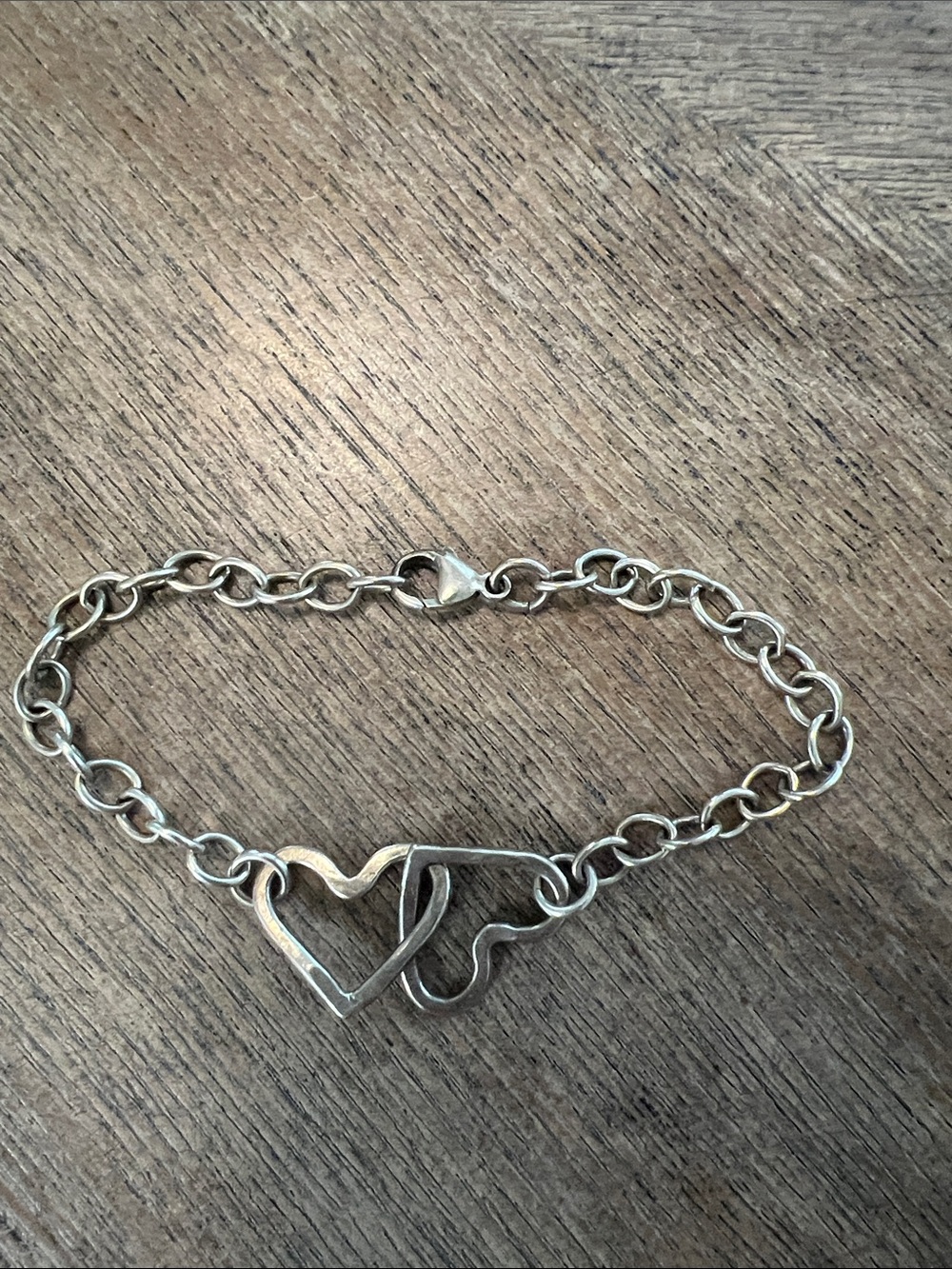 Heart Link Bracelet - Women's Jewelry